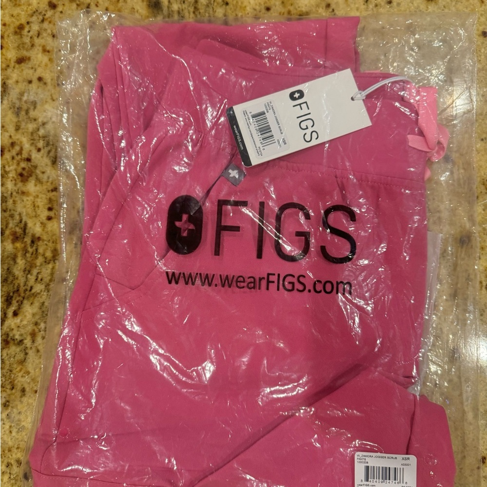 Figs XS Pink Zamora Jogger Scrub Pant